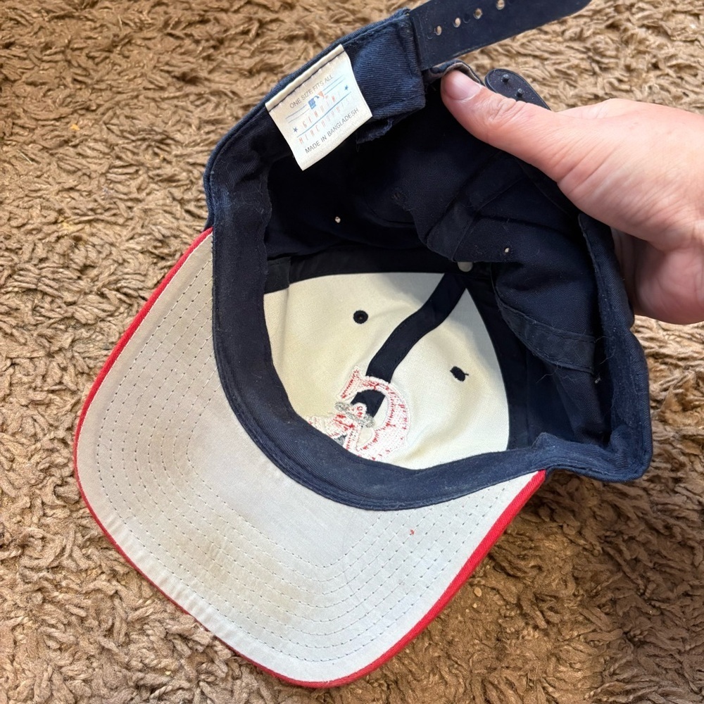 Vintage 80's MLB California Angels Anaheim Snapback OG Hat - Picture 3 of 3